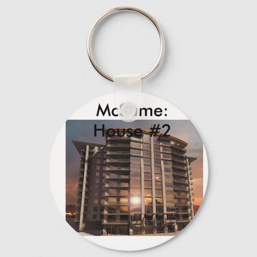 McSame: Huis #2 Sleutelhanger (Voorkant)