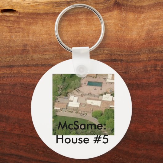 McSame: Huis nr. 5 Sleutelhanger (Voorkant)