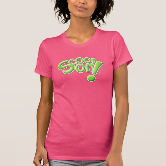 McScoot's Scoot on! T-shirt voor dames (Voorkant)