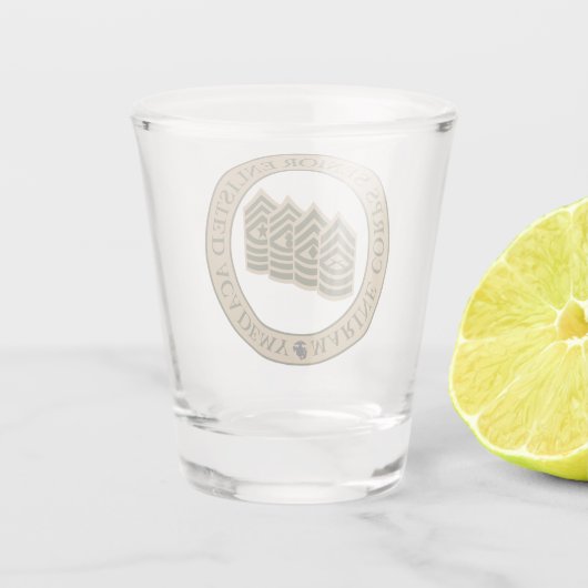 MCSEA Shot Glass Glas (Achterkant)