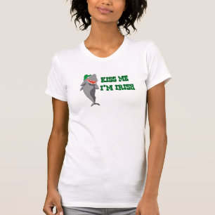 McShark zegt "Kus me I'm Irish" T-shirt