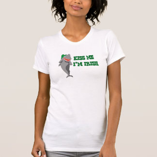 McShark zegt "Kus me I'm Irish" T-shirt