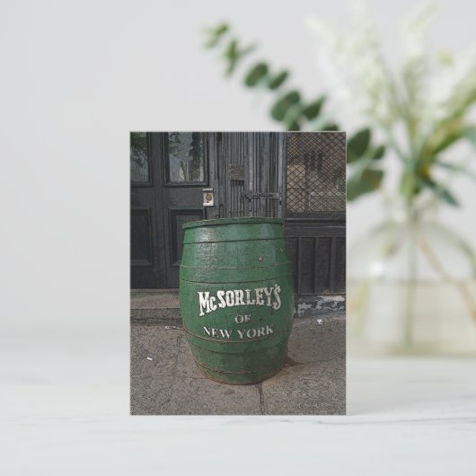 McSORLEY'S Briefkaart (Staand voorkant)