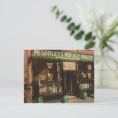 McSORLEY'S OUDE HUIS Briefkaart (Staand voorkant)