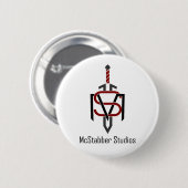 McStabber Studios Button (Voorkant /achterkant)