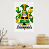 McSweeney Family Crest Poster (Keuken)