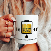 MCT Coffee Butter Recipe Focus Battery Koffiemok