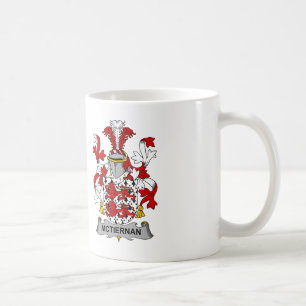 McTiernan Family Crest Koffiemok