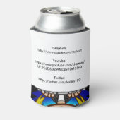 MCTV-coosie Blikjeskoeler (Blikje Achterkant)