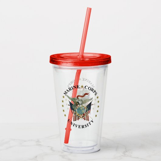 MCU Acryl Tumbler Drinkbeker (Achterkant)