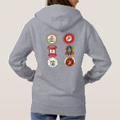 MCU ALL SCHOOLS Hoodie - Dames (Achterkant)