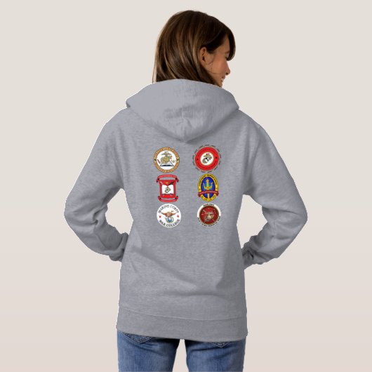 MCU Hoodie - Dames (Achterkant volledig)