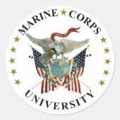 MCU-Sticker Ronde Sticker (Voorkant)