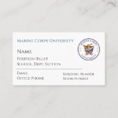 MCU-Visitekaartjes Visitekaartje (Voorkant)