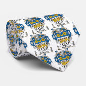 McVeagh Family Crest Stropdas (Opgerold)