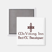 McViking Inn Bed & Breakfast Magneet (Voorkant / Achterkant)