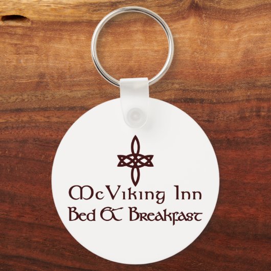 McViking Inn Bed & Breakfast Sleutelhanger (Voorkant)