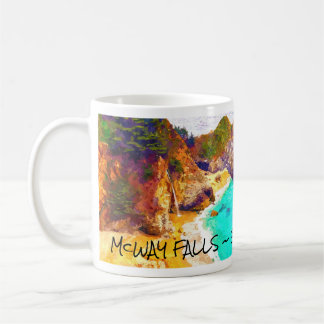 McWAY FALLS ~ BIG SUR  CA Mug Koffiemok