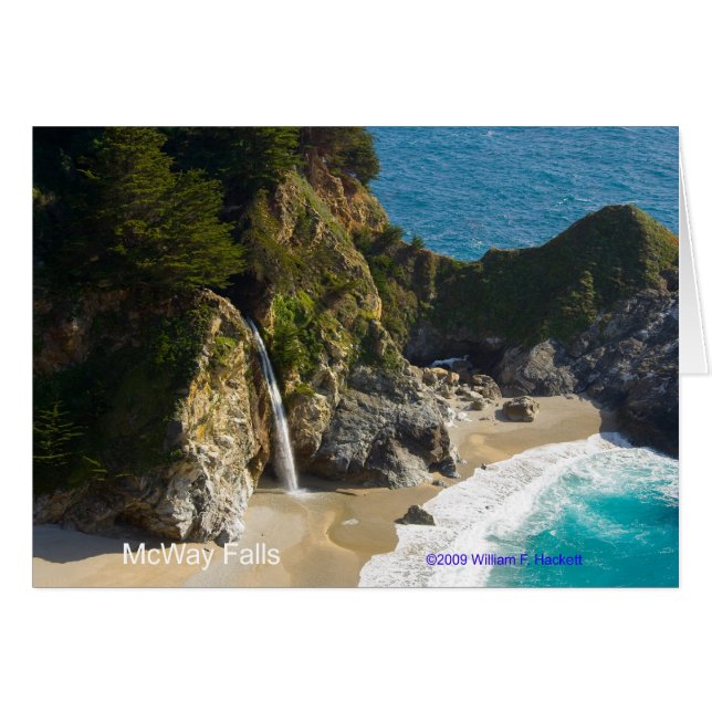 McWay Herfsten Big Sur California Products (Voorkant Horizontaal)