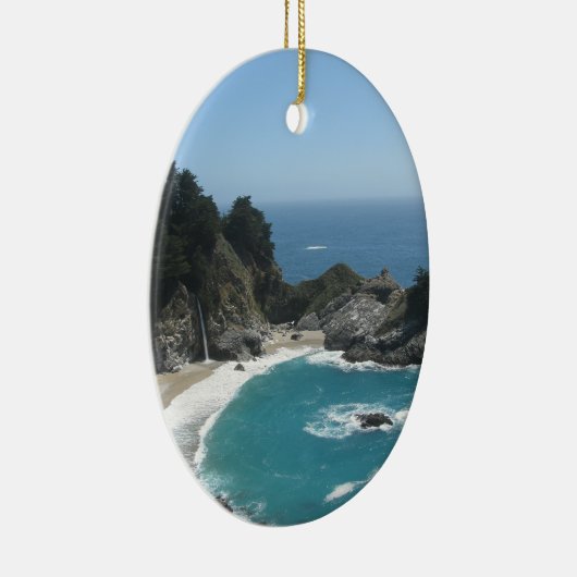 McWay Herfsten - Big Sur Keramisch Ornament (Rechts)