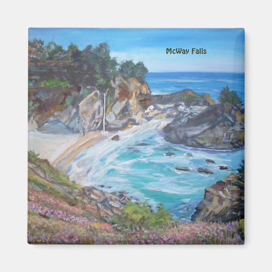 McWay Herfsten, Big Sur - Magneet (Voorkant)