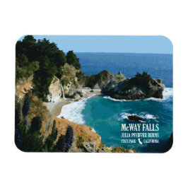McWay Herfsten - Big Sur Magnet Magneet