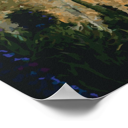 McWay Herfsten - Big Sur Poster (Hoek)