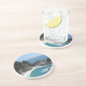 McWay Herfsten - Big Sur Zandsteen Onderzetter (Zijkant)