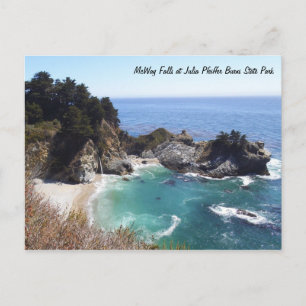 McWay Herfsten bij Julia Pfeiffer Burns State Park Briefkaart