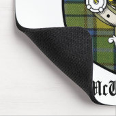 McWhirter Clan Crest Badge Tartan Muismat (Hoek)