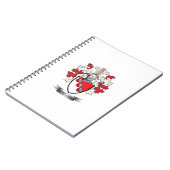 McWilliams Family Crest Coat of Arms Notitieboek (Linkerzijde)