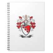 McWilliams Family Crest Coat of Arms Notitieboek (Voorkant)