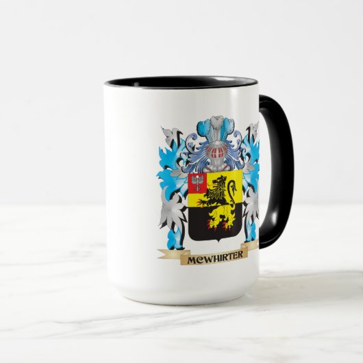 McWirter Wapenkleed - Familiekust Mok (Voorkant rechts)