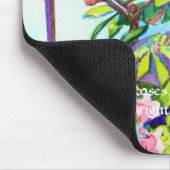 MCWPA klimt roze rozen Mousepad Muismat (Hoek)