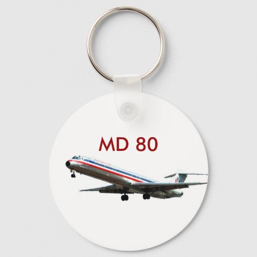 MD80.jpg CLEAN, MD 80 Sleutelhanger (Voorkant)