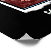 MD 36-inch x12-inch gekleurd Poster met boog (Hoek)