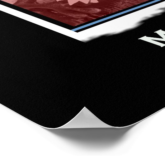 MD 36-inch x12-inch gekleurd Poster met boog (Hoek)