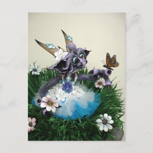 MD Alina Butterfly Dragon Briefkaart (Voorkant)