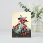 MD Baby Blokken Dragon Briefkaart (Staand voorkant)