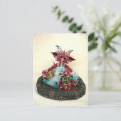 MD Baby Blokken Dragon Briefkaart (Staand voorkant)