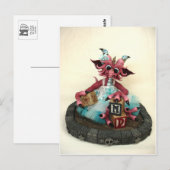 MD Baby Blokken Dragon Briefkaart (Voorkant / Achterkant)