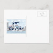 MD - Baltimore Skyline en Harbour Aankondigingskaart (Achterkant)