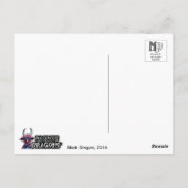 MD Black Dragon Briefkaart (Achterkant)
