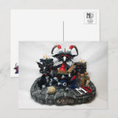 MD Black Potion Dragon Briefkaart (Voorkant / Achterkant)