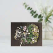 MD Blue Butterflies Dragon Briefkaart (Staand voorkant)