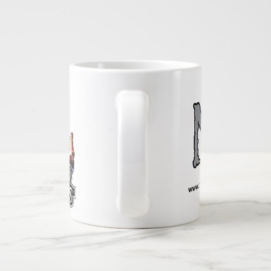 MD Blue Dragon 20oz. Jumbo Mok (Achterkant)