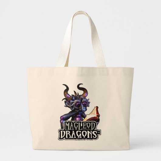 MD Blue Dragon Jumbo Tas (Voorkant)