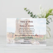 MD - Boats in Inner Harbour Weddenproducten Kaart (Staand voorkant)