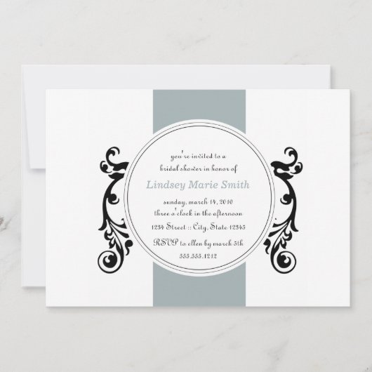 md bridal douche - uitnodiging (Voorkant)