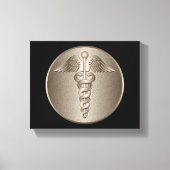 MD Caduceus Canvas Afdruk (Voorkant)